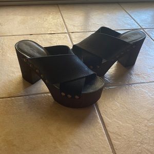 Charles David platform heels